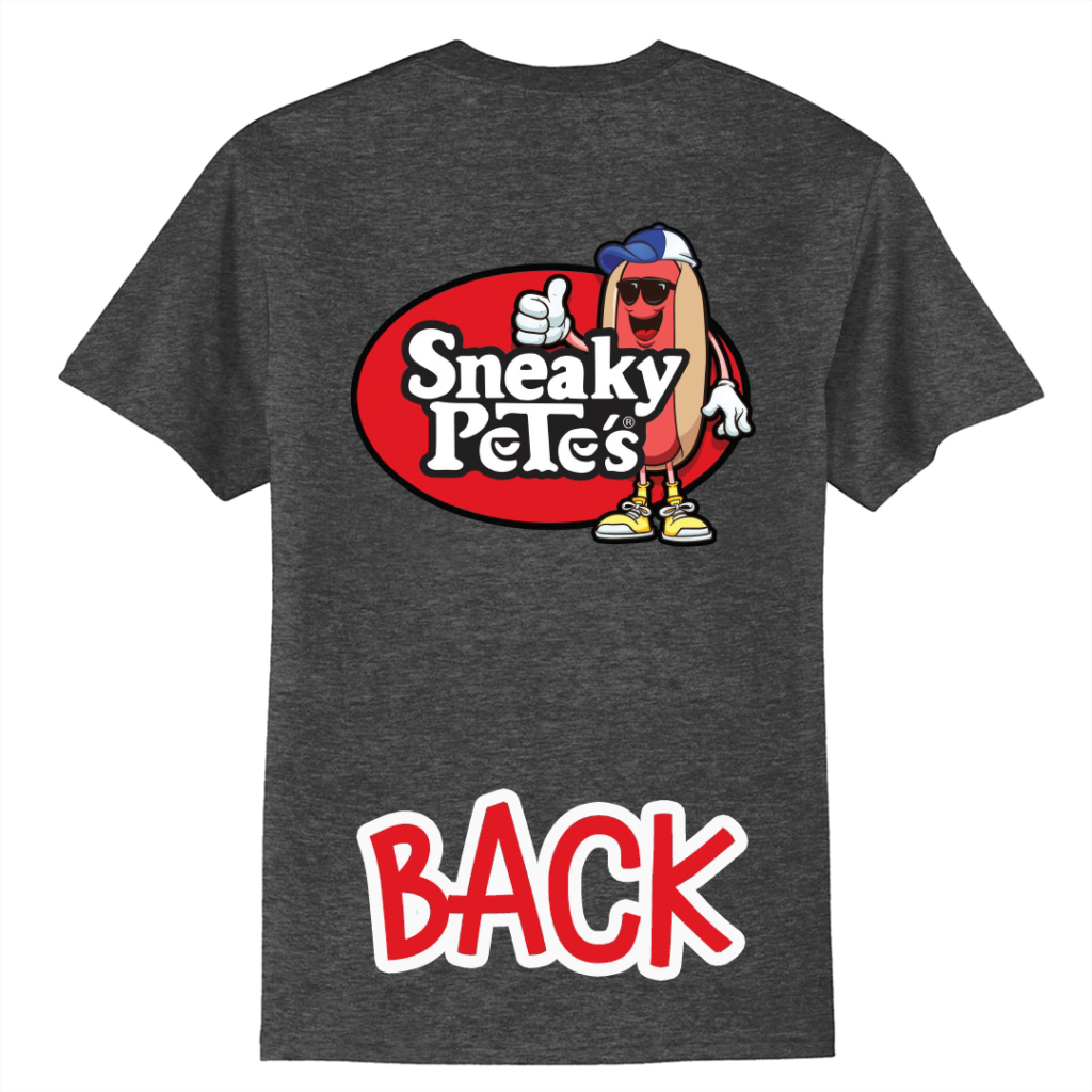 newsneakypeteshirt Sneaky Pete's Hotdogs
